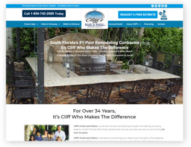 Cliff’s Pools & Patios