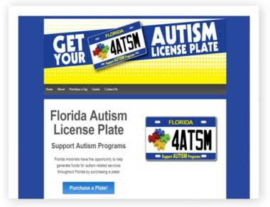 Autism License Plate